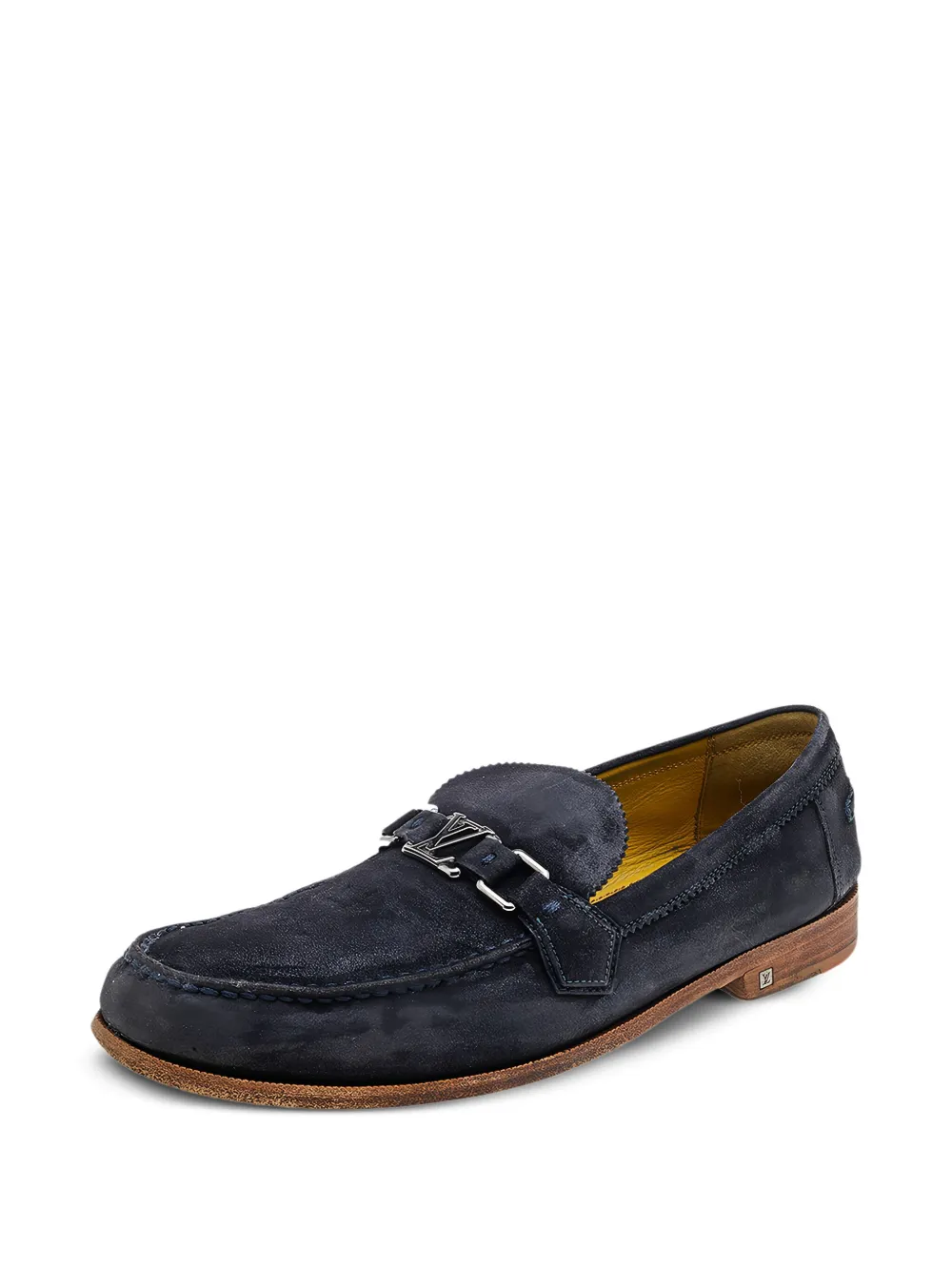 Louis Vuitton Pre-Owned LV-plaque loafers | Image 2