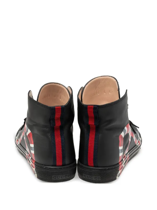 Gucci Pre-Owned Kingsnake-print Sneakers Black FARFETCH PH