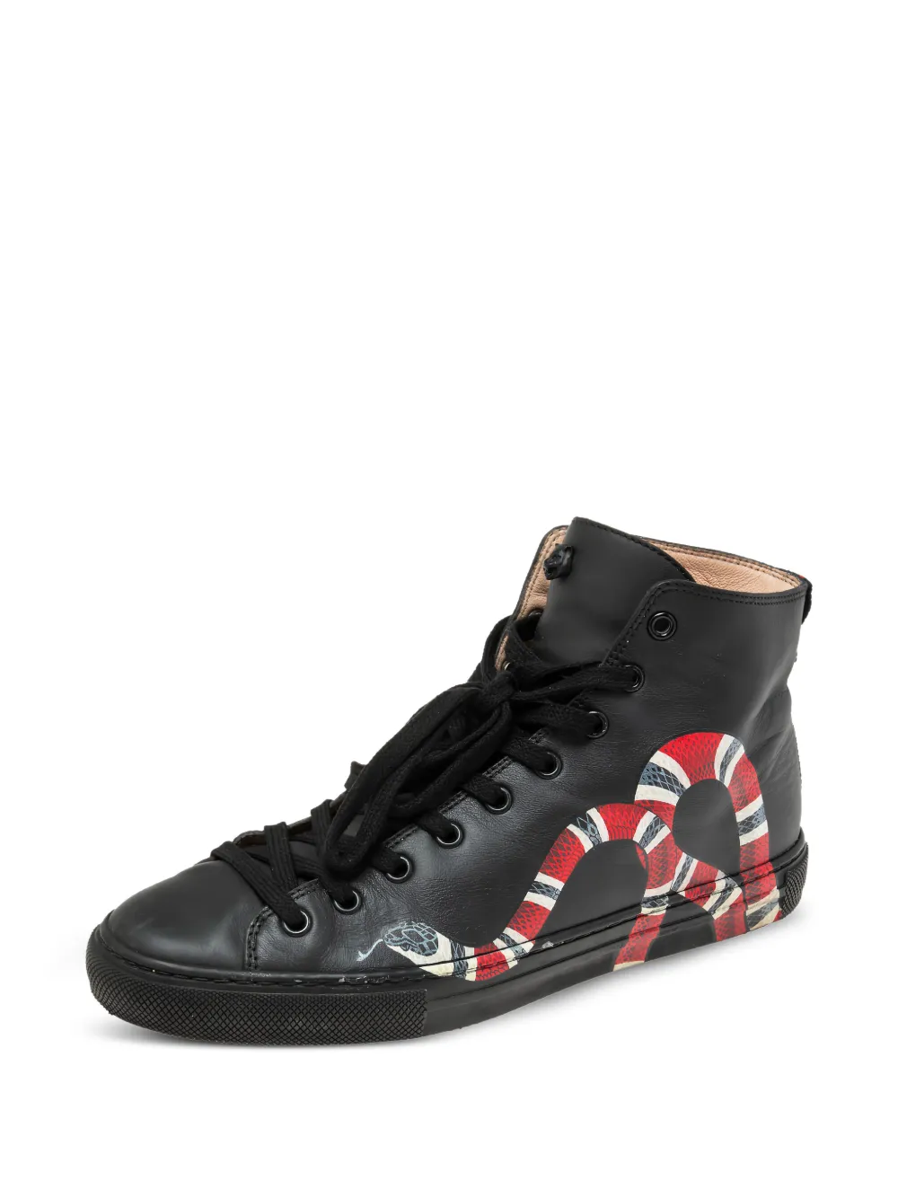 Gucci Pre-Owned Kingsnake-print sneakers | Image 2