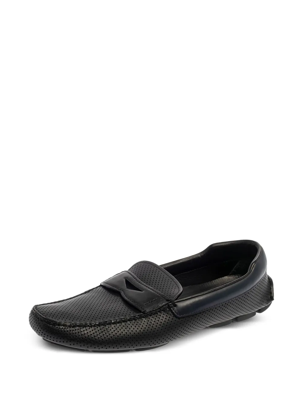 Prada Pre-Owned perforated loafers | Image 2