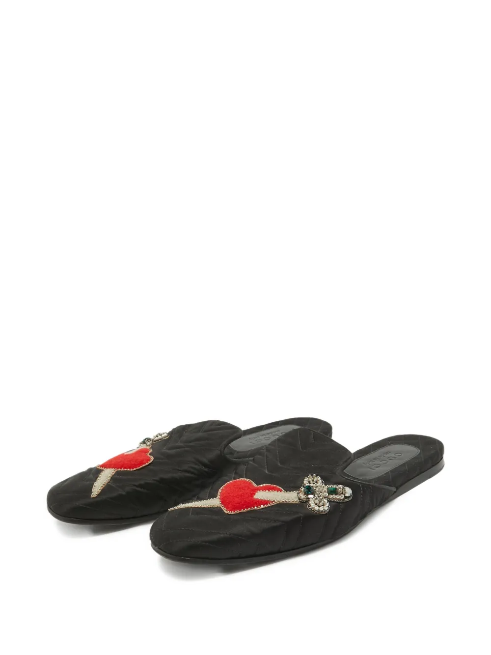 Gucci Pre-Owned satin flats | Image 2