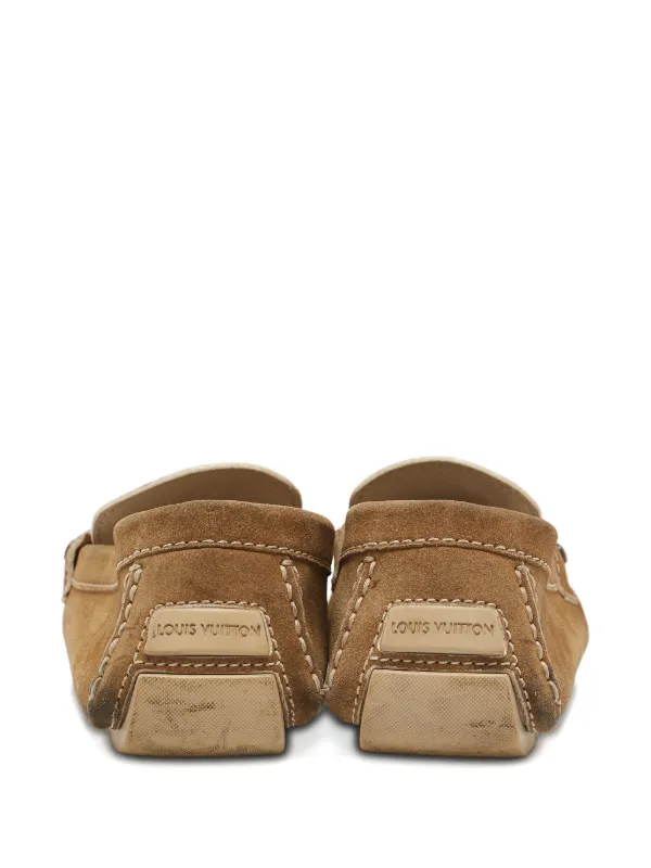 FA0199  6 1/2  LOUIS VUITTON メンズ ルイヴィトン ローファー カーフレザー グローブライン メンズサイズ6