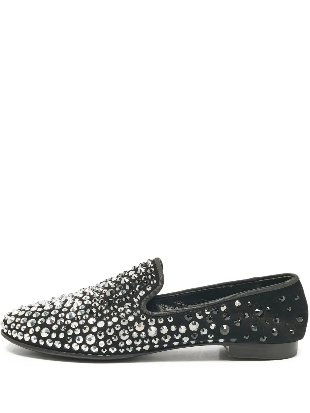 Giuseppe Zanotti Vintage Marvin crystal-embellished loafers | Black | Image 1