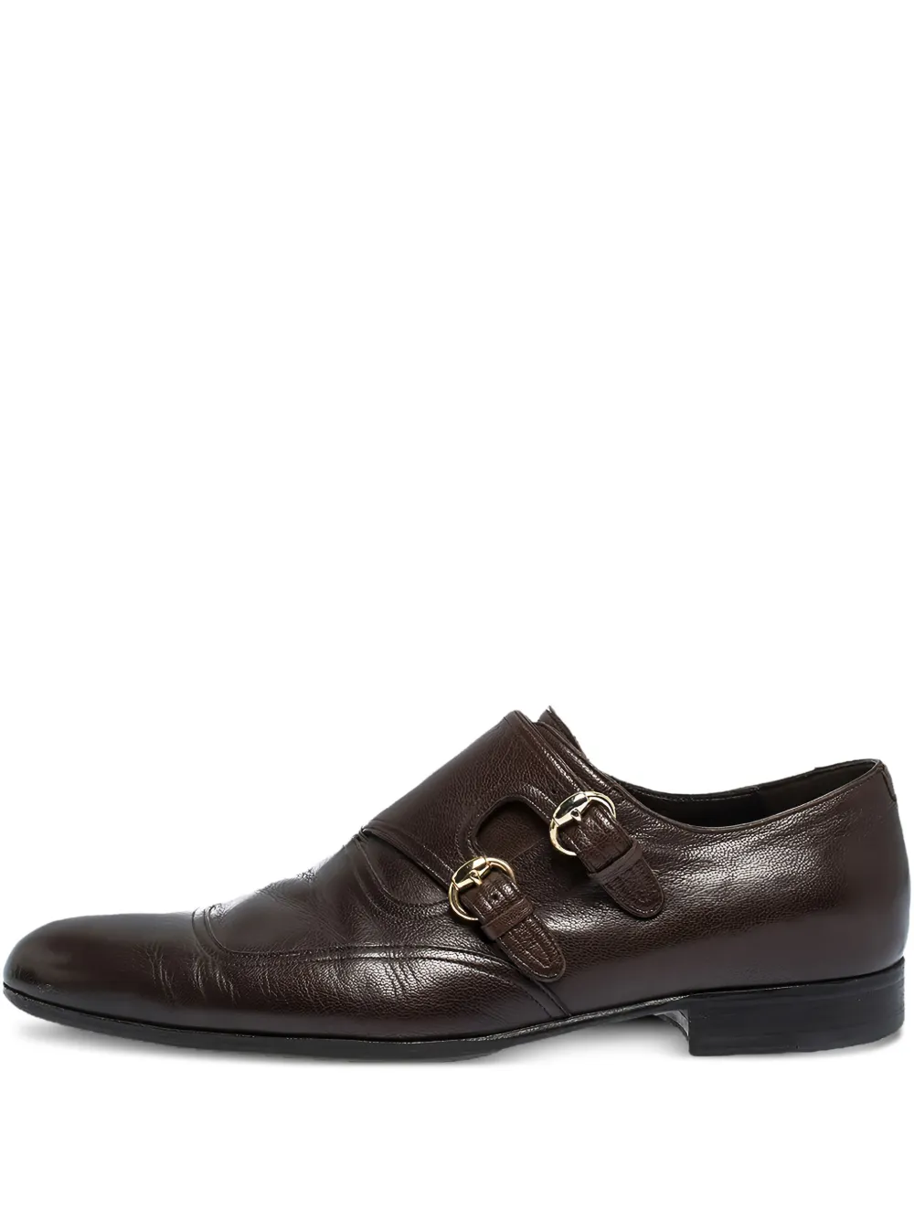 Gucci Pre-Owned leather oxford shoes | Brown | Image 1