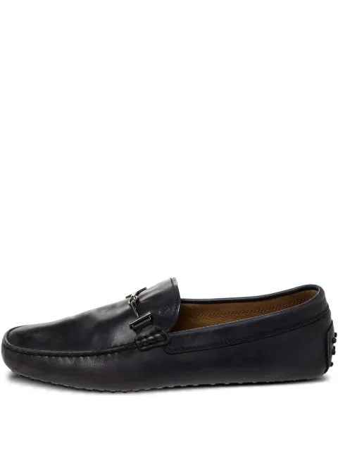 Tod's Vintage mocasines con de archivo doble T