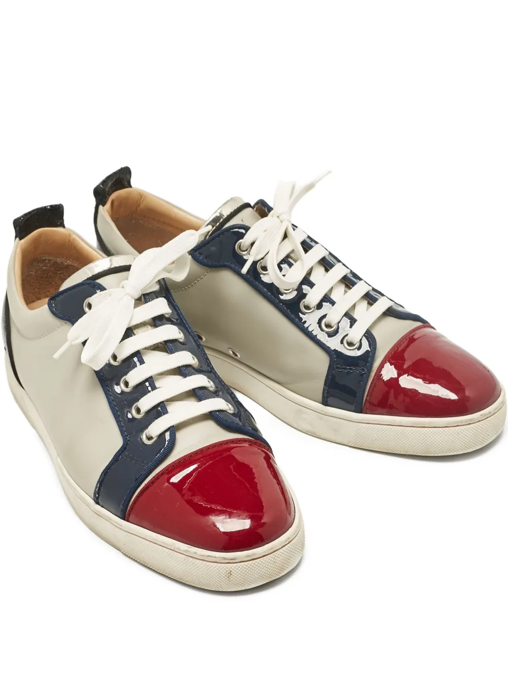 Christian Louboutin Pre-Owned tenis con agujetas | blanco | Image 1