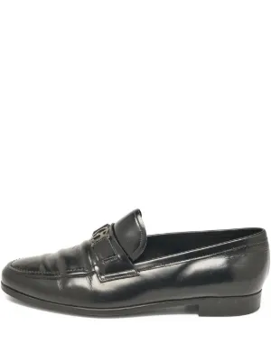 GIORGIO ARMANI エスパドリーユ ヌバックレザー シューズ 革靴 Giorgio Armani Pre-Owned ヌバックレザー エスパドリーユ | ブラック
