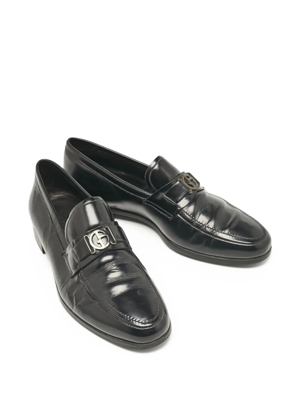 Giorgio Armani Pre-Owned mocasines slip-on | Image 2