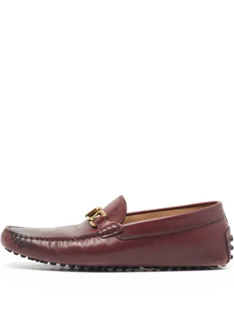 Ferragamo Pre-Owned leather loafers