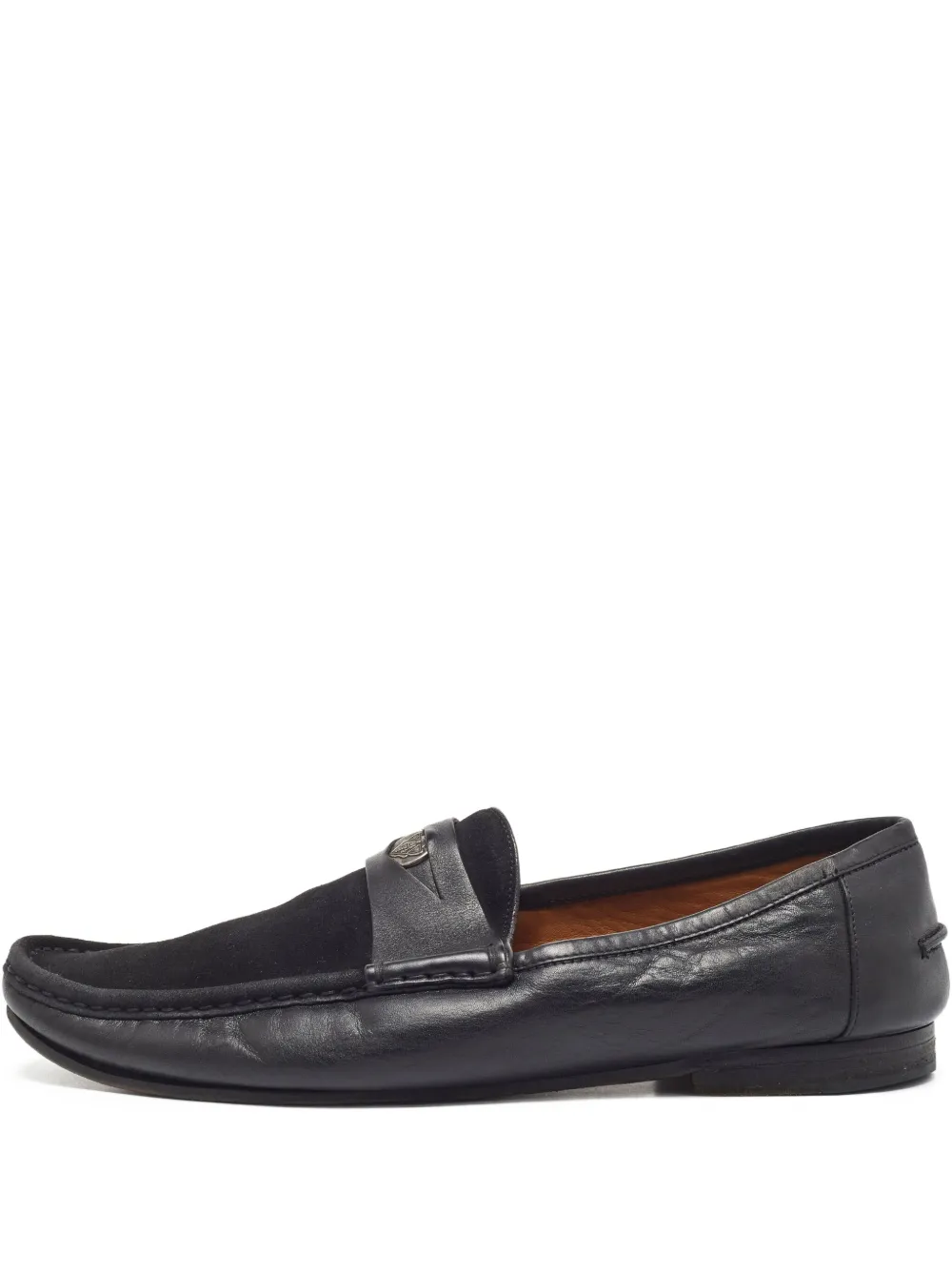 Gucci Pre-Owned suede loafers | Black | Image 1