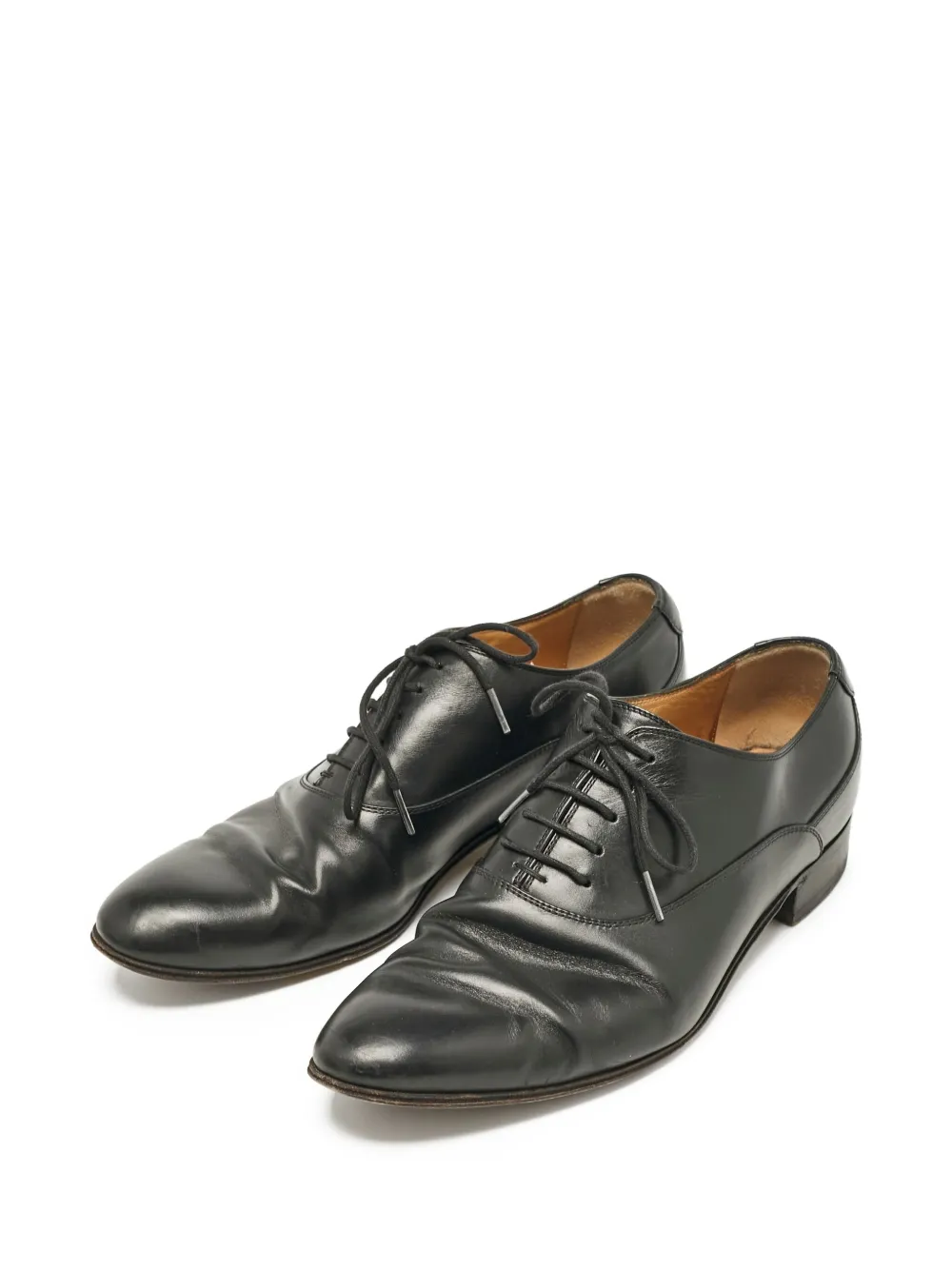Gucci Pre-Owned leather lace-up Oxfords shoes | Image 2
