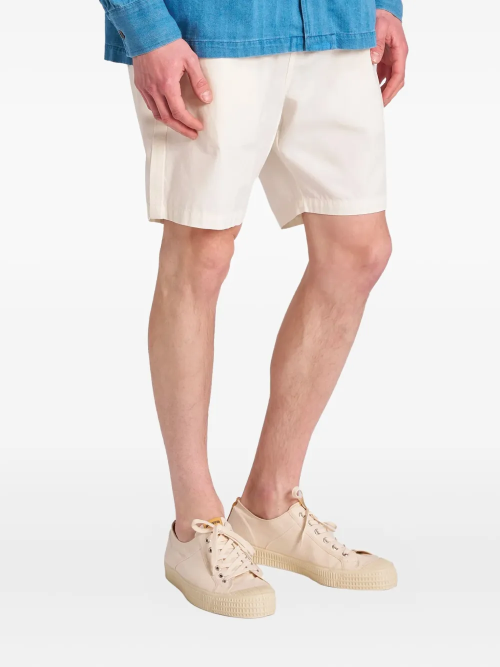Universal Works drawstring elasticated shorts | Bermuda Shorts | Image 2