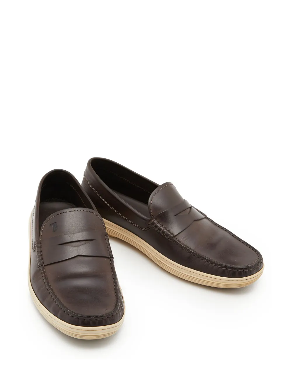 Tod's Vintage leather penny loafers | Image 2