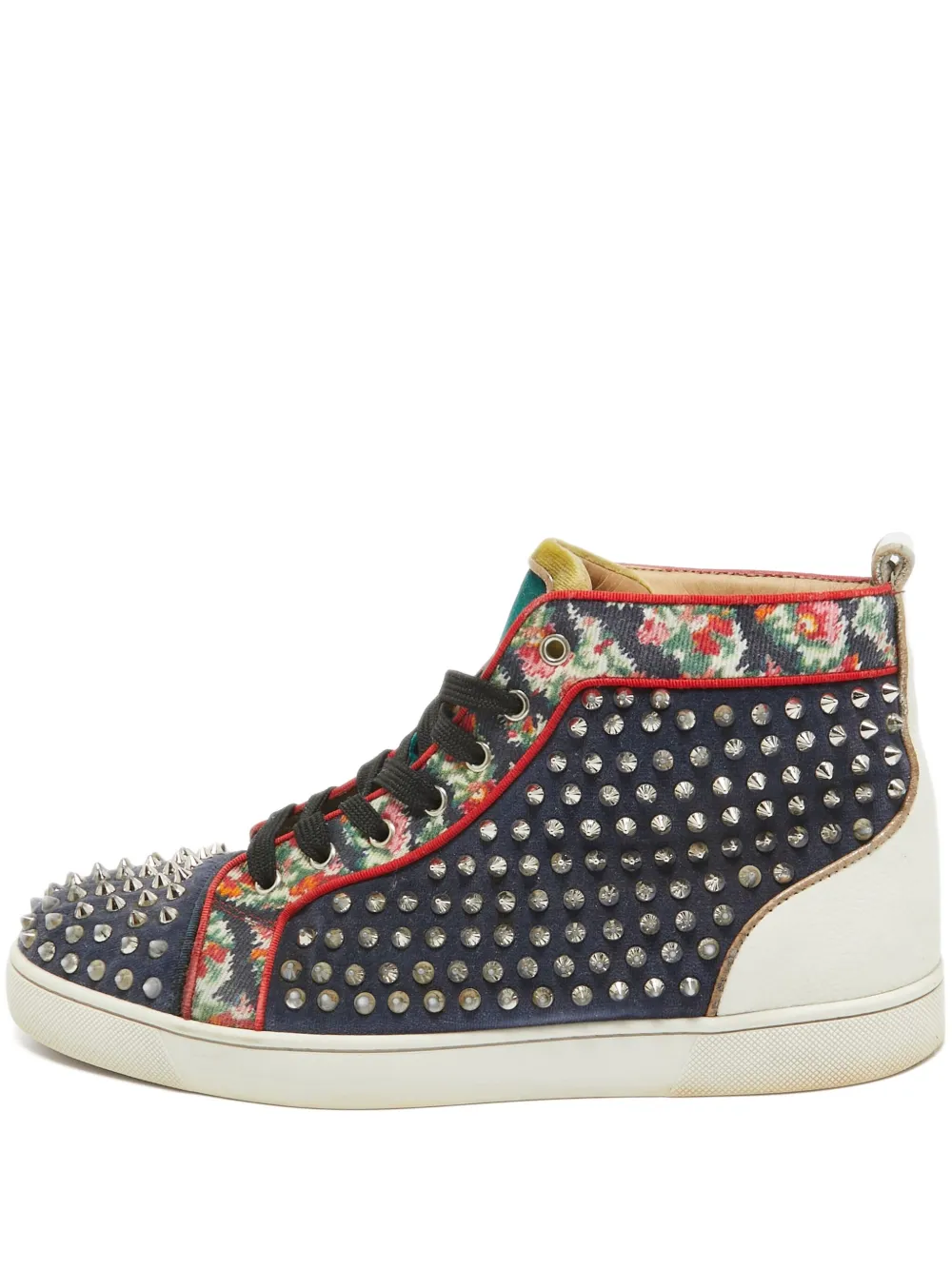 Christian Louboutin Pre-Owned Louis Spike スニーカー - ブルー Christian Louboutin Pre-Owned Louis Spike スニーカー - ブルー