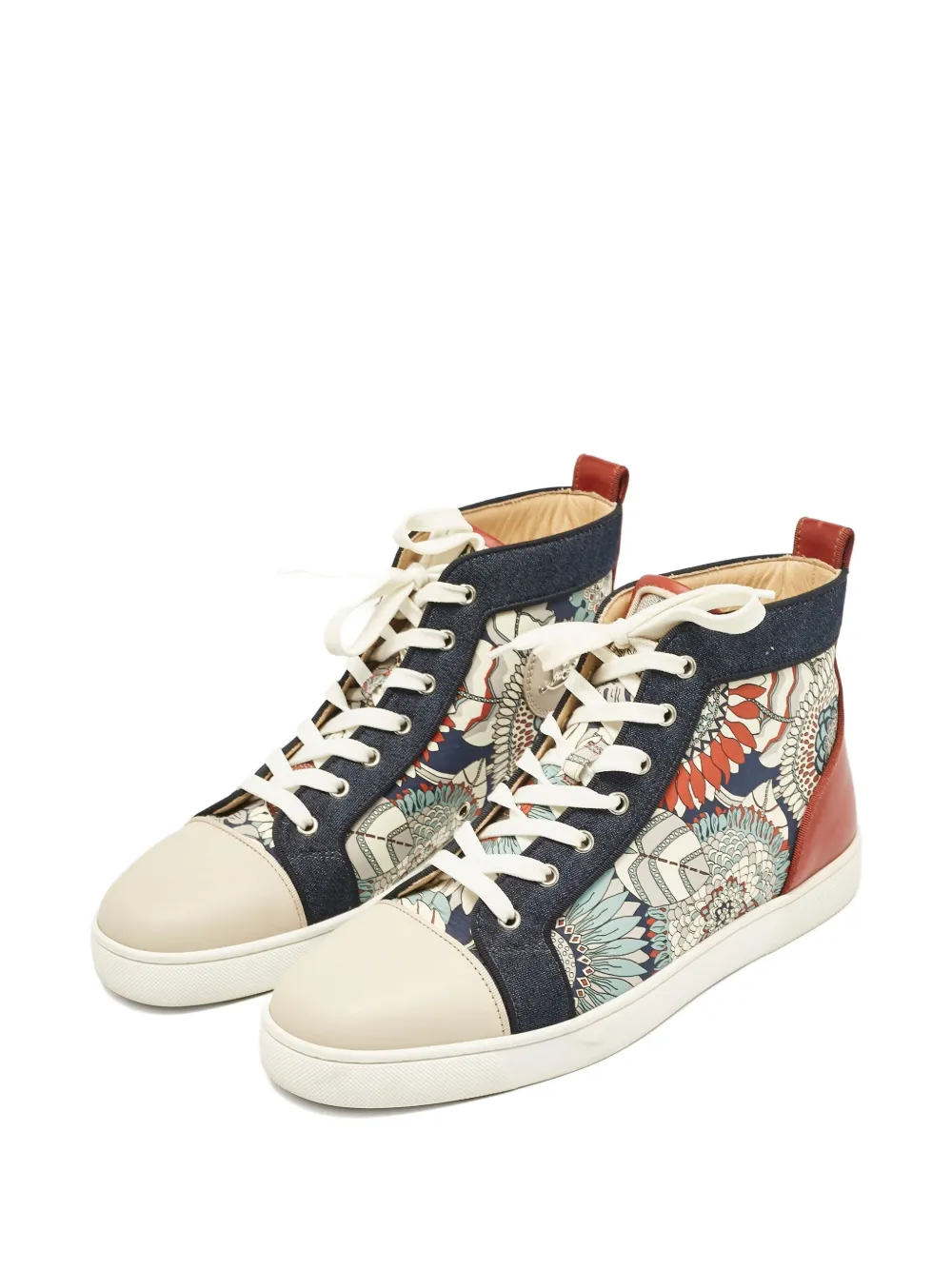 Christian Louboutin Pre-Owned Louis high-top sneakers | Image 2