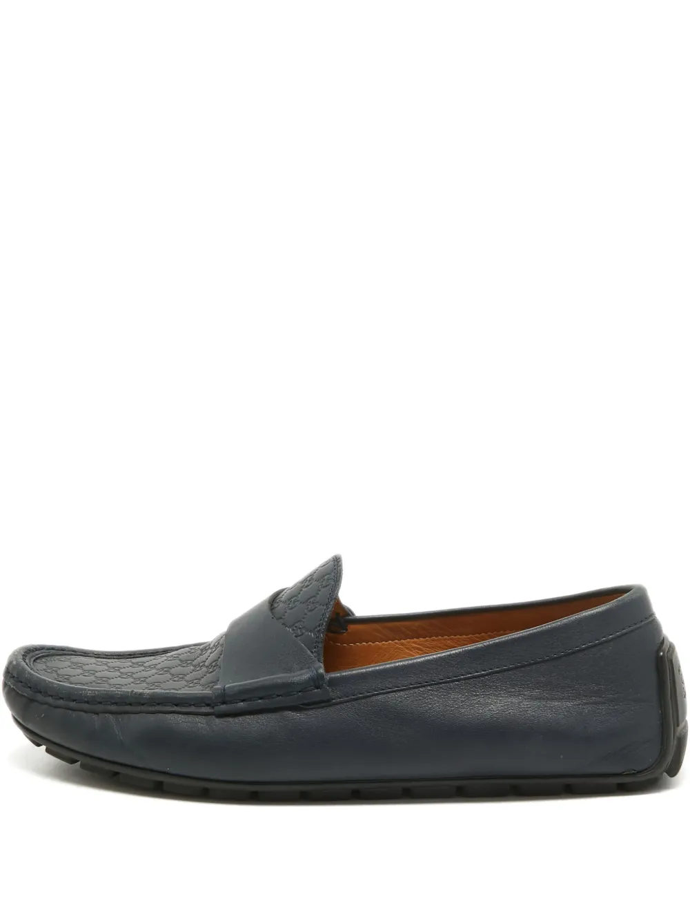 Gucci Pre-Owned Guccissima loafers | Blue | Image 1