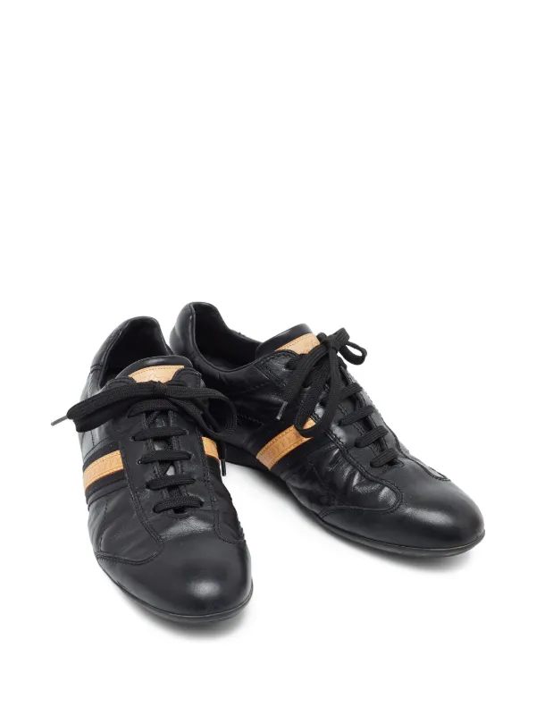Louis Vuitton Pre-Owned レースアップ レザースニーカー Louis Vuitton Pre-Owned レースアップ レザースニーカー