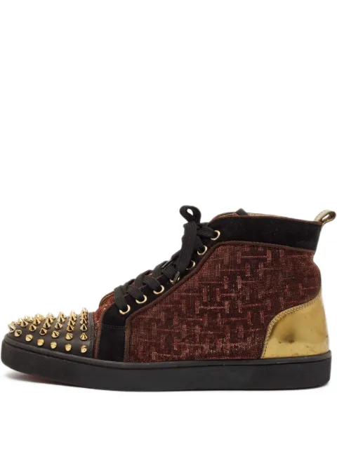 Christian Louboutin Pre-Owned suede sneakers