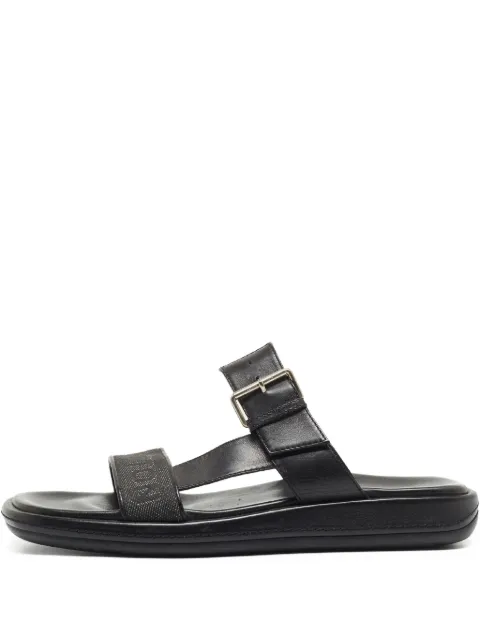 Louis Vuitton Pre-Owned Sandalen mit Schnallen