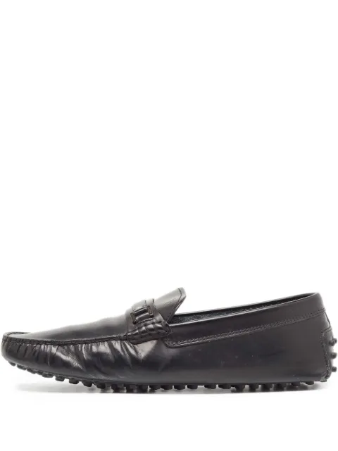 Tod's Vintage pre-owned leather loafers