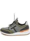 Tod's Vintage mesh-panelled sneakers - Green