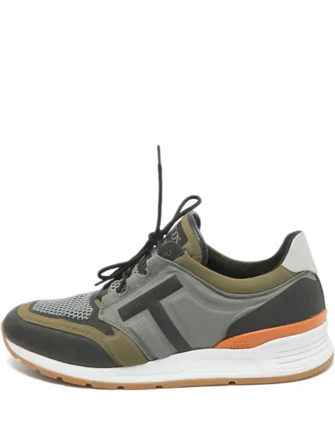 Tod's Vintage mesh-panelled sneakers