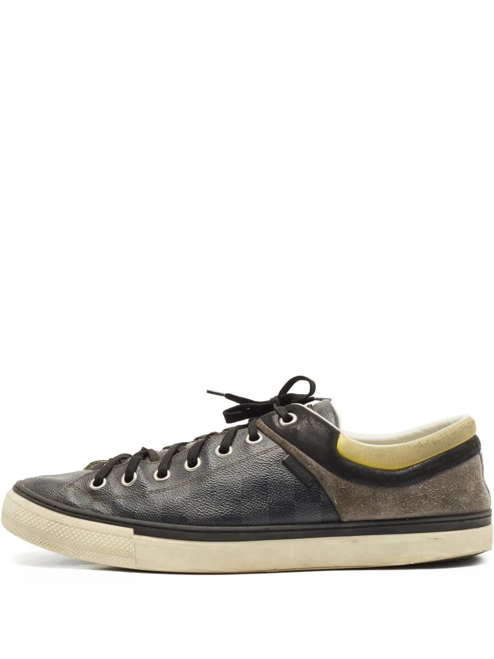 Louis Vuitton Pre-Owned Damier Graphite Sneakersa aus Canvas | Grau | Image 1