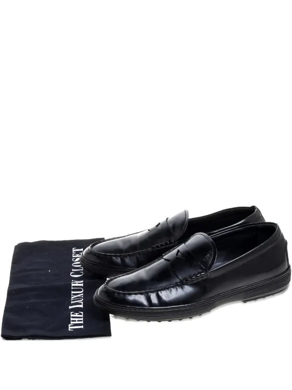 Tod's Vintage ペニーローファー | ブラック | FARFETCH JP