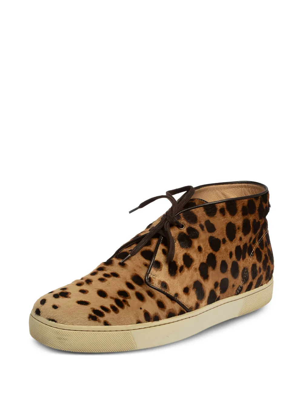 Christian Louboutin Pre-Owned leopard-print sneakers | Image 2