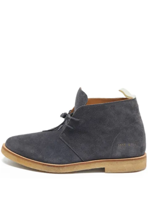 Common Projects botas desierto Chukka de archivo en gamuza