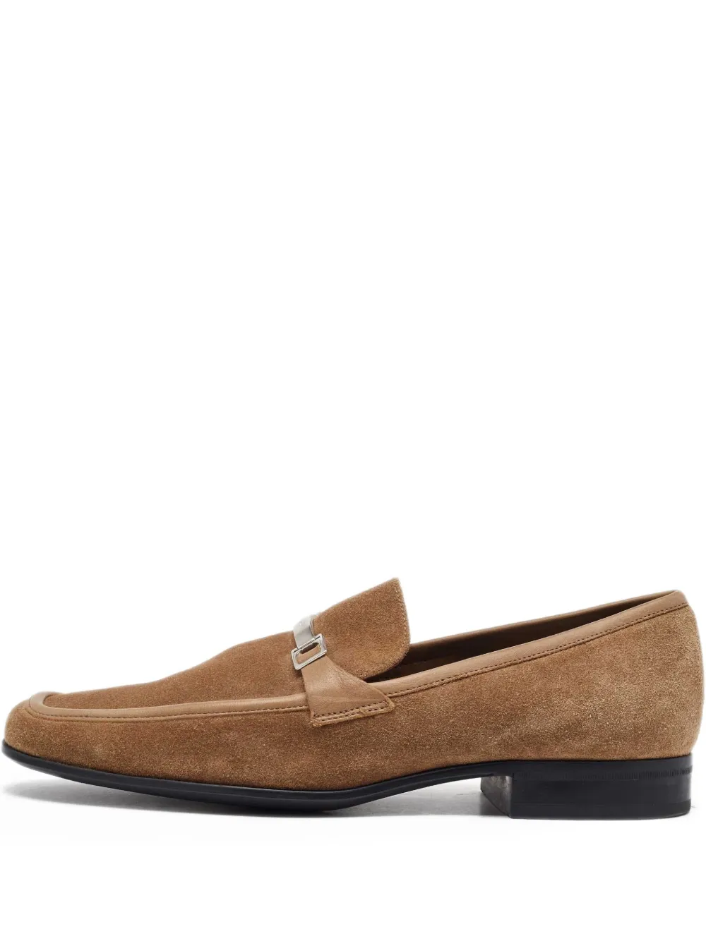 Ferragamo Pre-Owned mocassins en daim | marron | Image 1