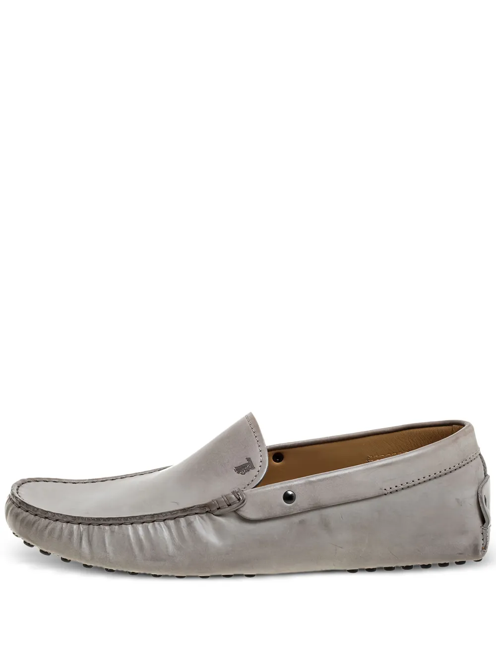 Tod's Vintage レザーローファー - グレー Tod's Vintage レザーローファー - グレー