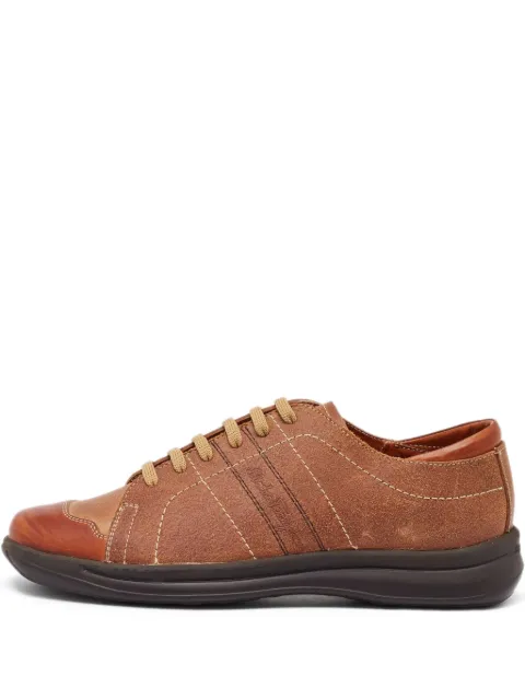 Ferragamo Pre-Owned leather sneakers 