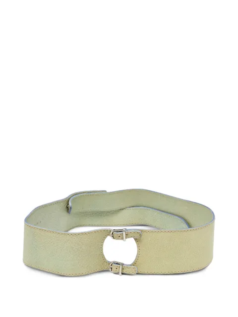 Marni Pre-Owned cinturón con hebilla ovalada