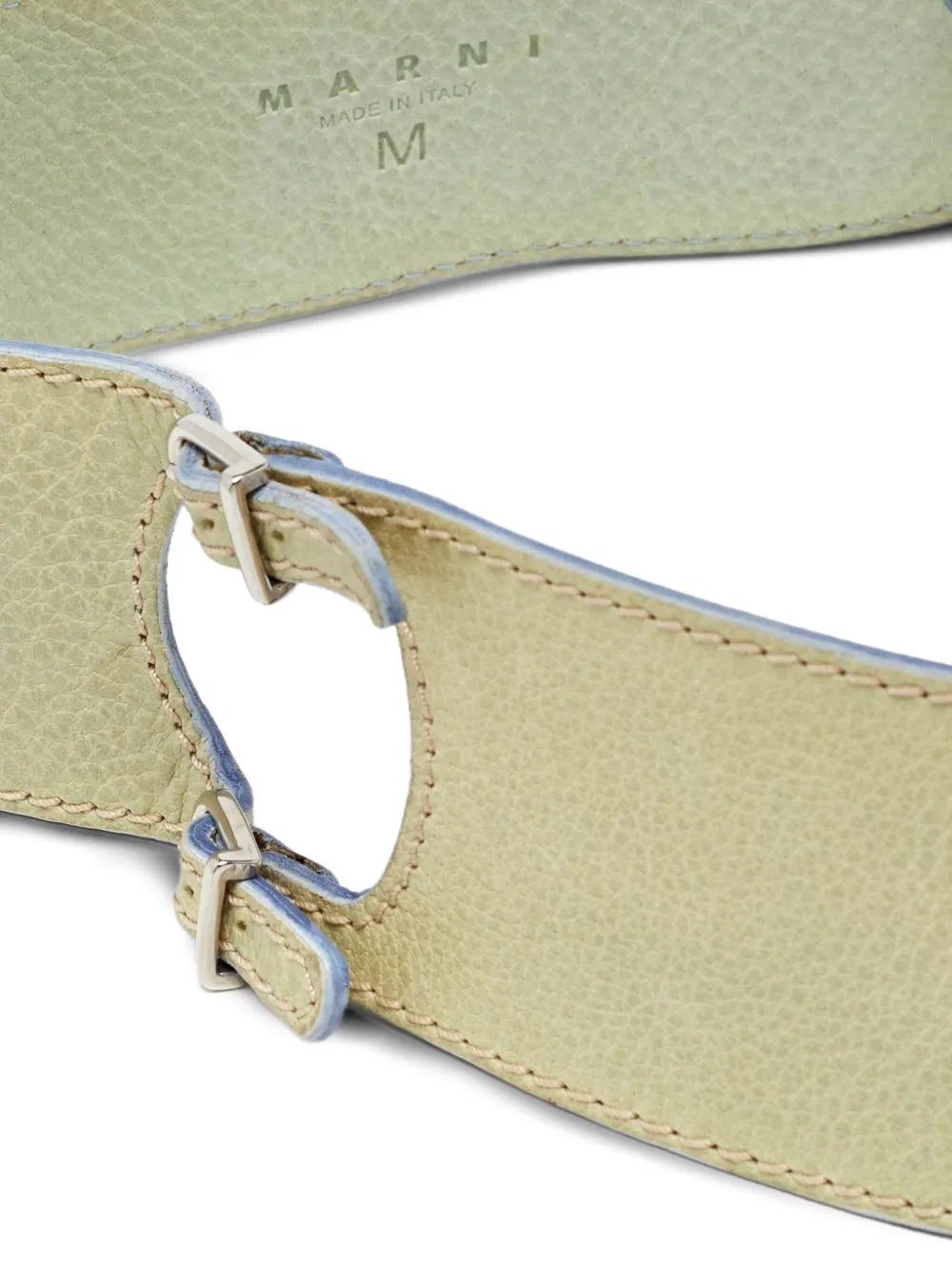 Marni Pre-Owned cinturón con hebilla ovalada | Image 2