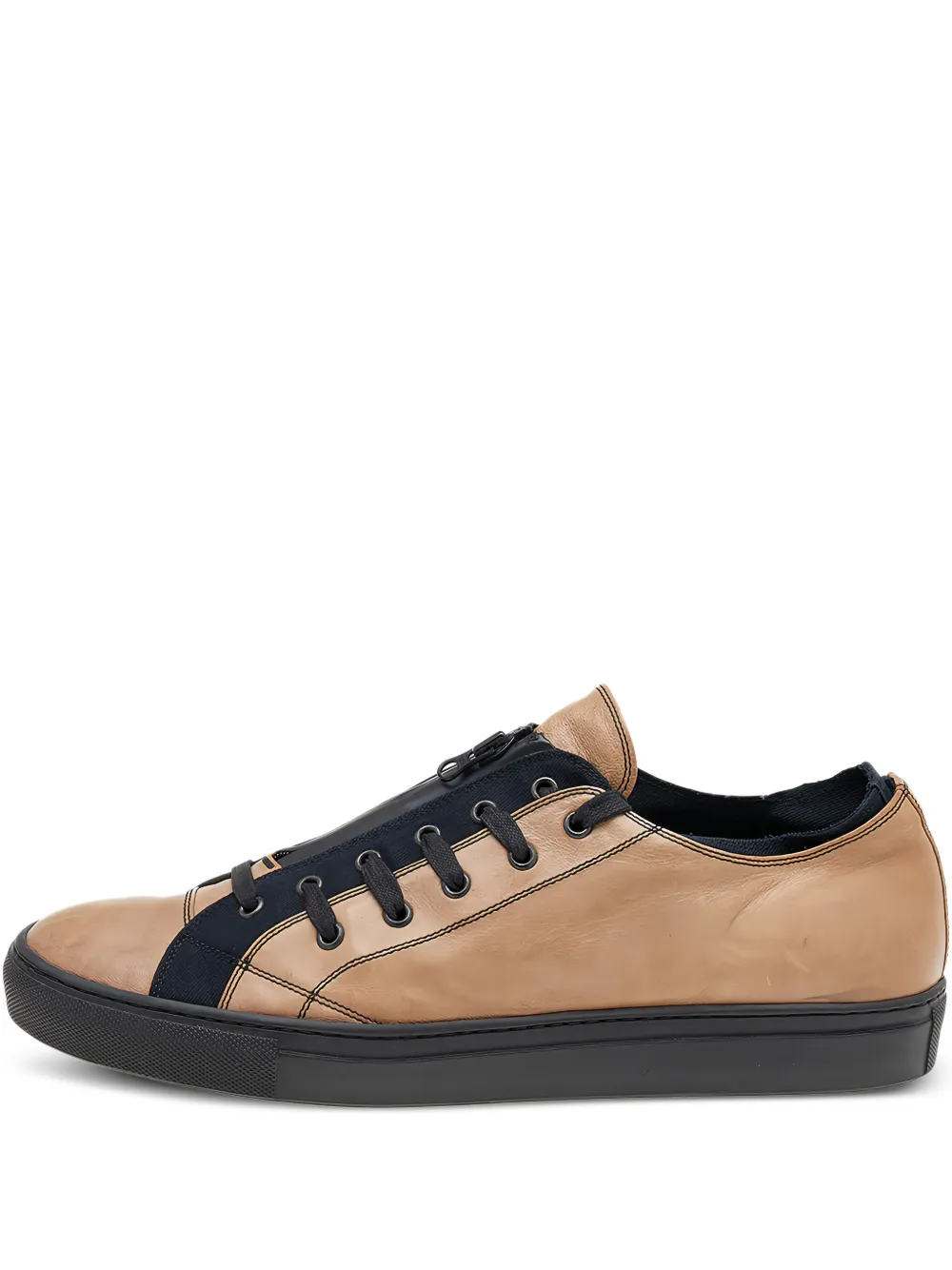 leather sneakers