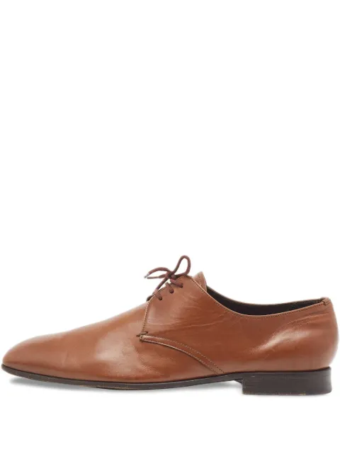 Prada Pre-Owned smooth leather derby shoes
