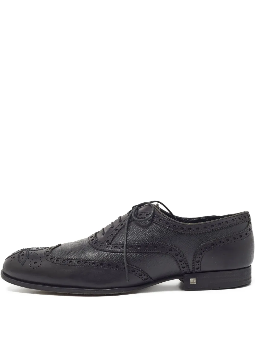 Louis Vuitton Pre-Owned leather oxford shoes | Black | Image 1