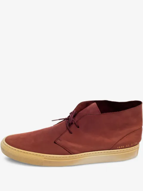 Common Projects suede lace-up desert boots