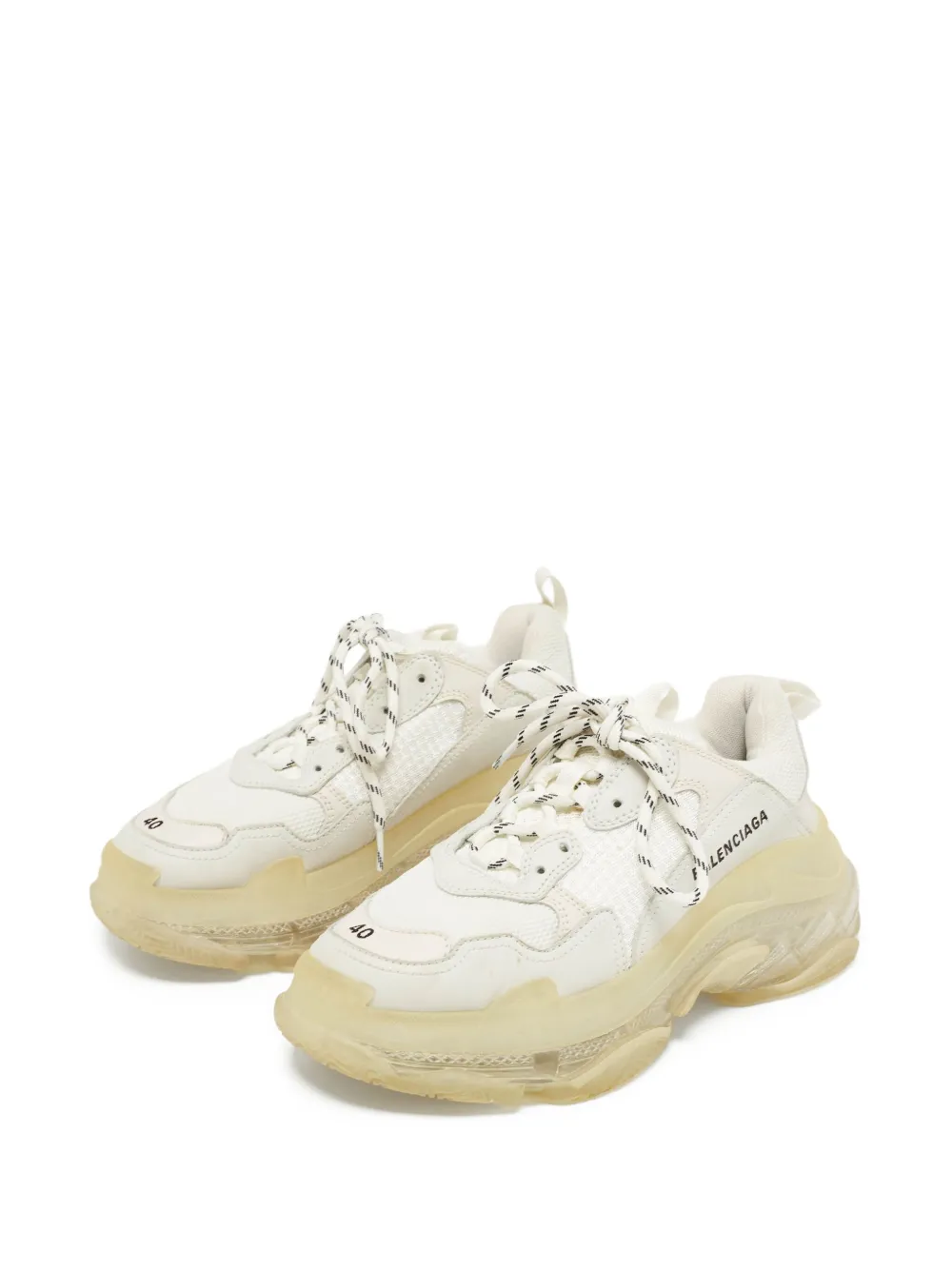 Balenciaga Pre-Owned tenis bajos Triple S | Image 2
