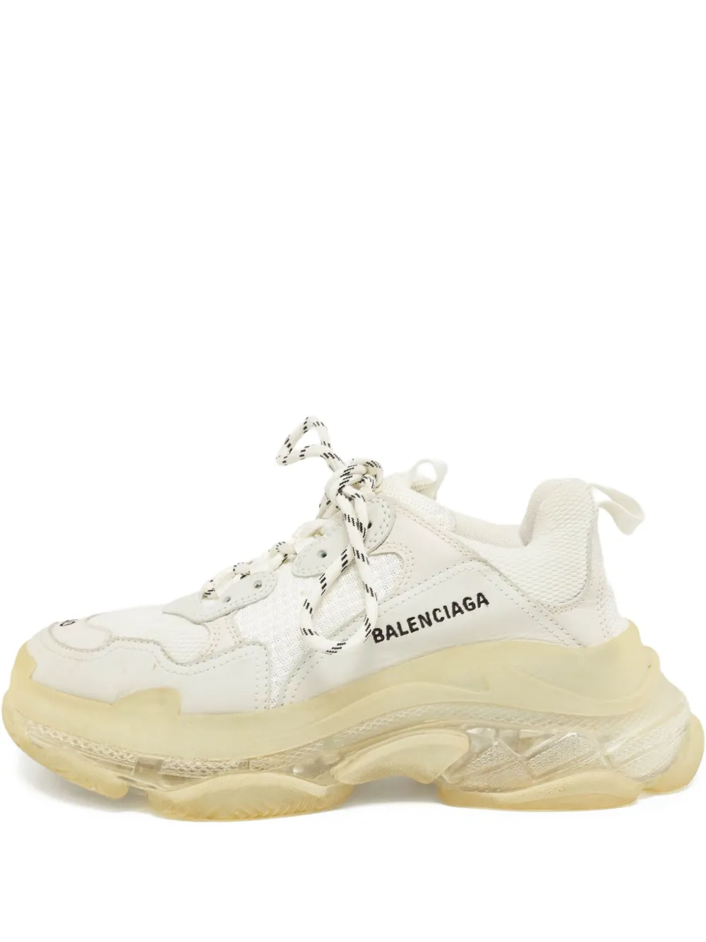 Balenciaga Pre-Owned tenis bajos Triple S | gris | Image 1