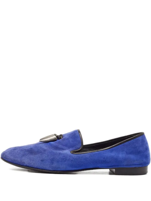 Giuseppe Zanotti Vintage Kevin ローファー | ブルー | FARFETCH JP