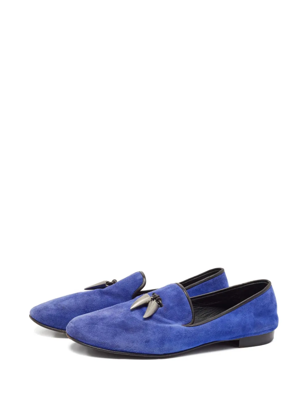 新品★Giuseppe Zanotti★COSTNER★モカシン★ローファー Giuseppe Zanotti Vintage Kevin ローファー | ブルー | FARFETCH JP