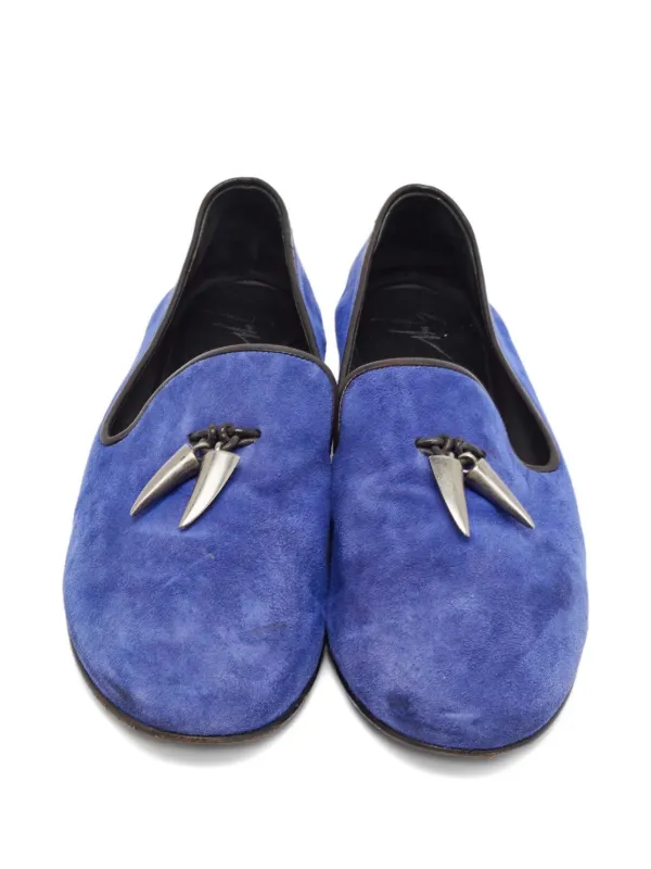 Giuseppe Zanotti Vintage Kevin ローファー | ブルー | FARFETCH JP
