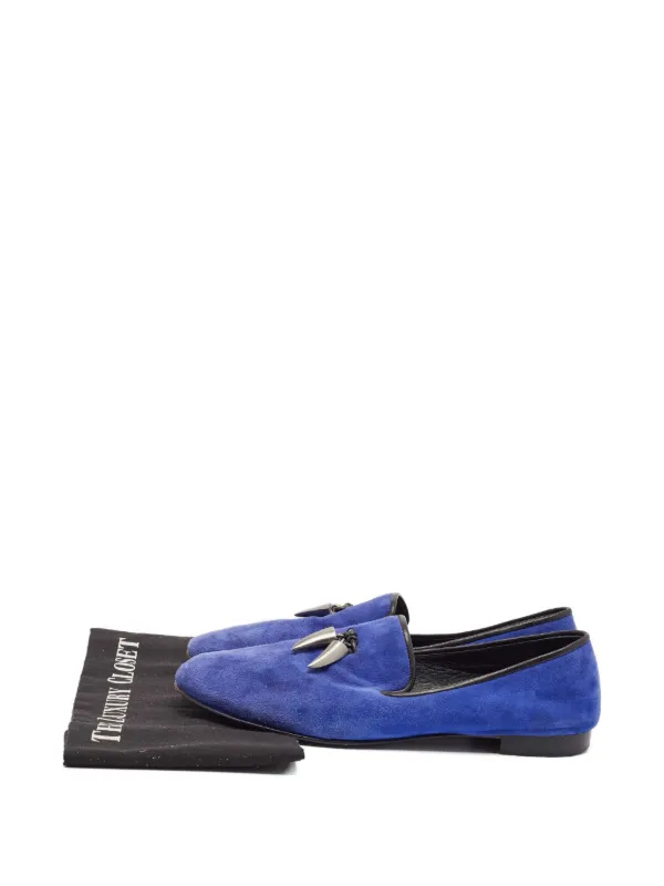 Giuseppe Zanotti Vintage Kevin ローファー | ブルー | FARFETCH JP