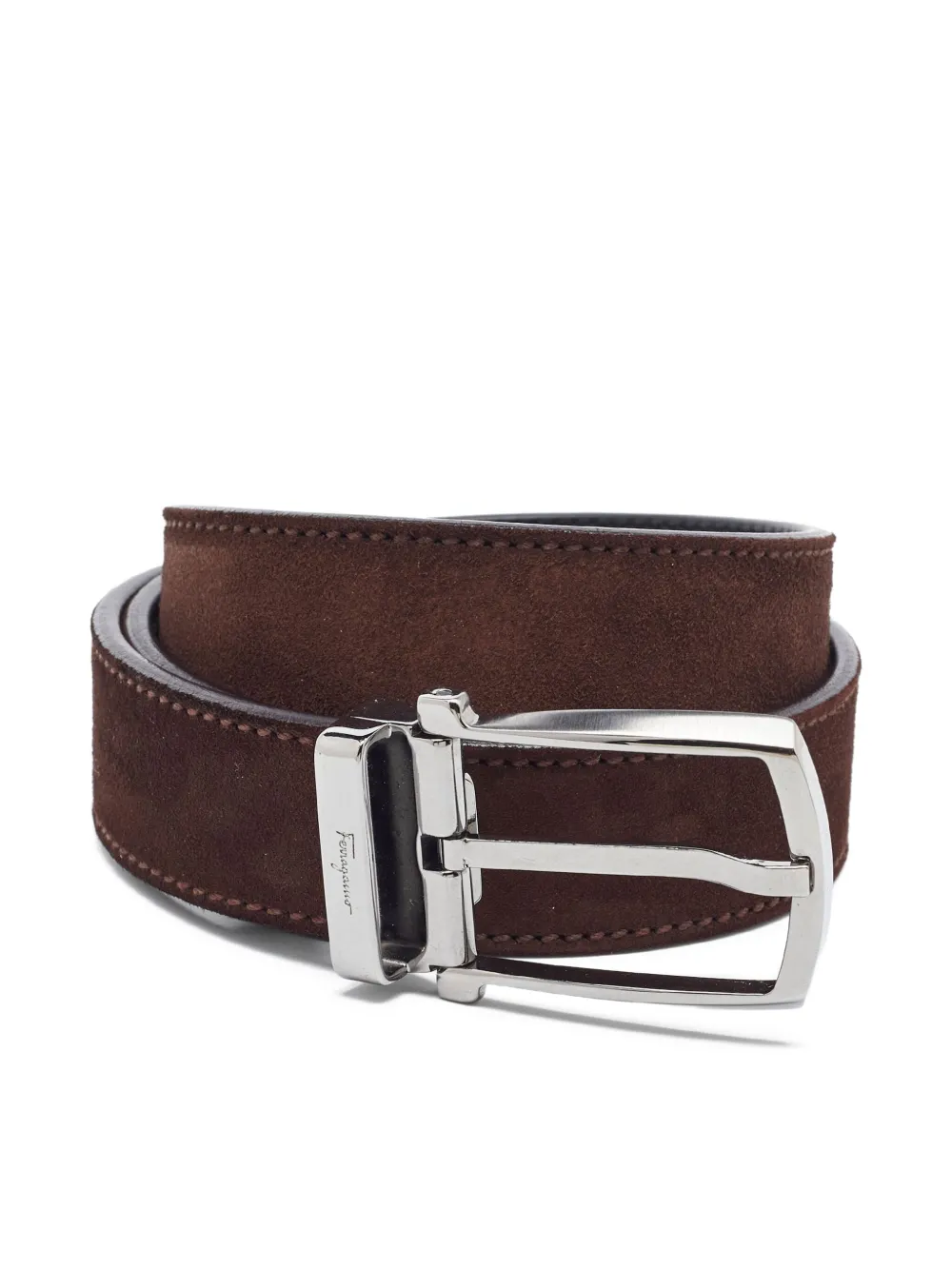 Ferragamo Pre-Owned cinturón reversible de piel | marrón | Image 1
