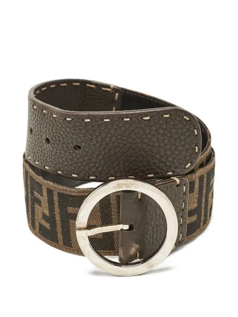 Fendi Pre-Owned Zucca belt