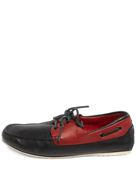 Tod's Vintage zapatos top sider de BOSS x Ferrari de archivo