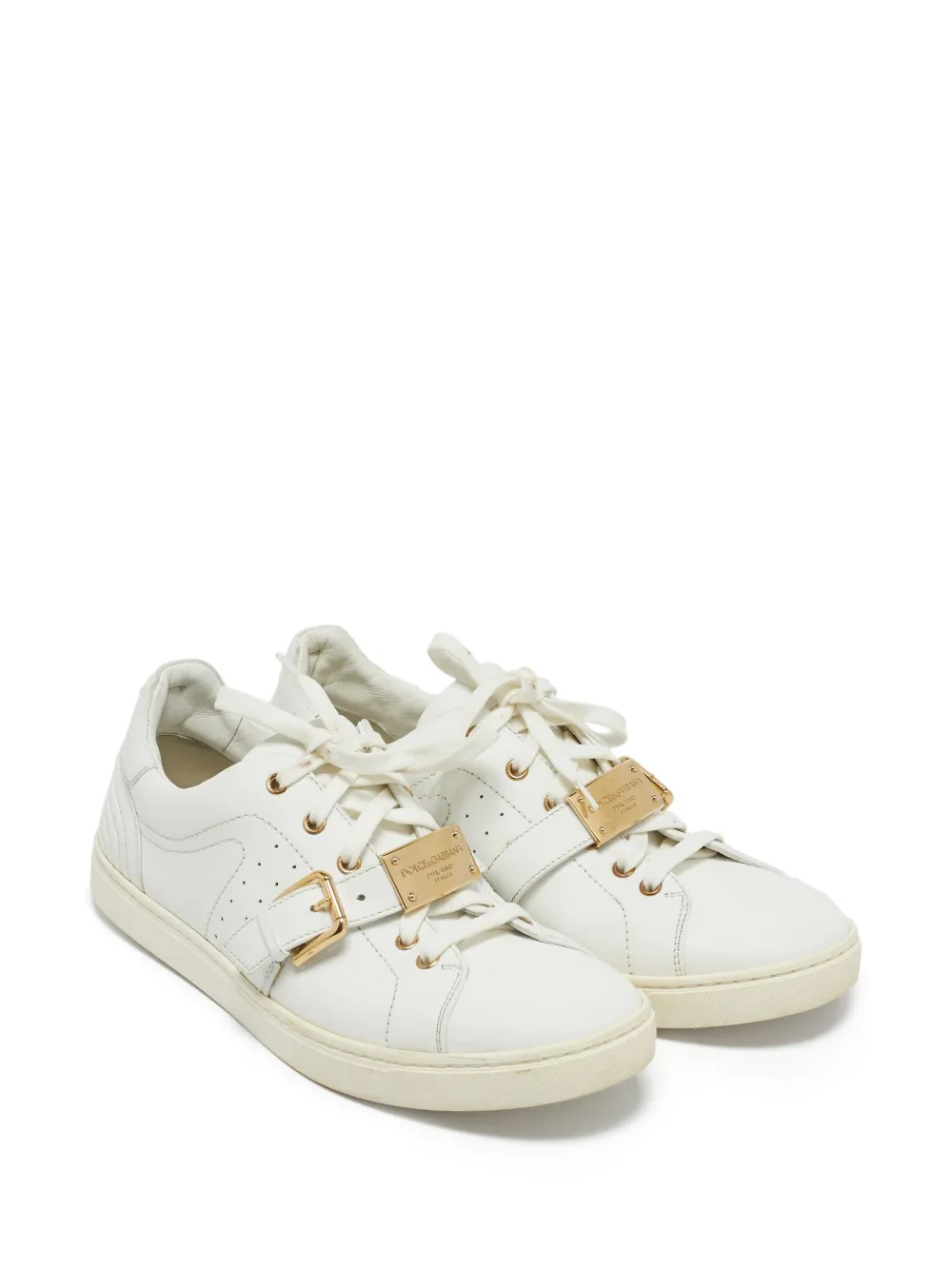 Dolce & Gabbana Pre-Owned leather sneakers | Image 2