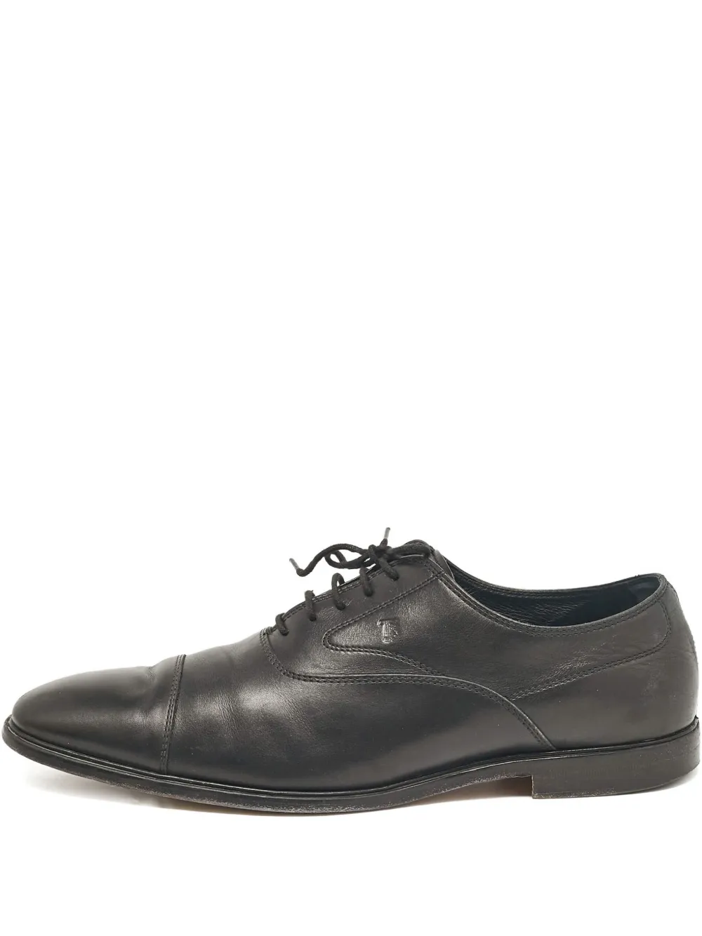 leather lace-up Oxford shoes